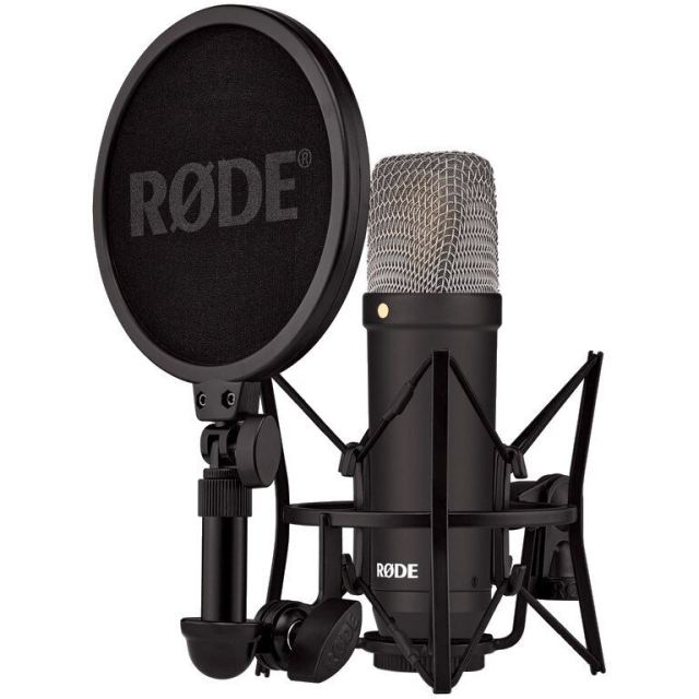 Rode Microfon Rode NT1 Signature, Cu fir, 100 Ω, Negru