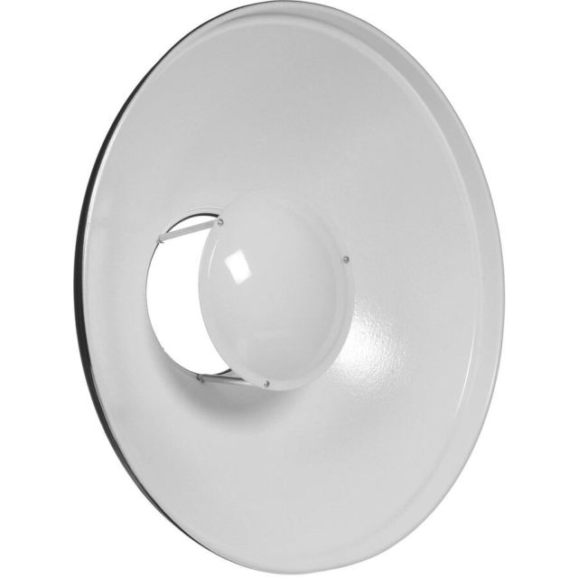 Visico Visico RF-405C Beauty Dish Bowens 40.5cm pentru Blituri Studio, Negru-Alb