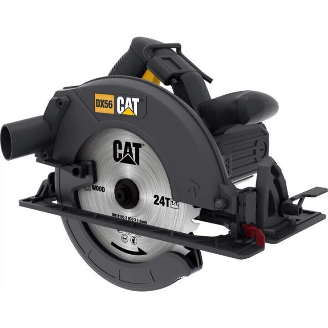 CAT Ferastrau circular CAT DX56 185 mm, 1800W,inclinare 0-56grade, adancime taiere 65mm, iluminare LED, 6000RPM, Gri