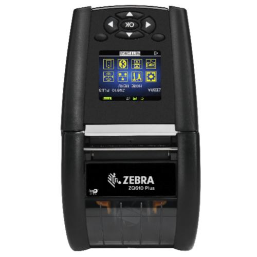 ZEBRA Imprimanta de etichete Zebra ZQ610 Plus, Direct termic fara ribon, 203 dpi, Latime printabila maxim 48 mm, mini-USB, Serial RS232, Bluetooth 4.2
