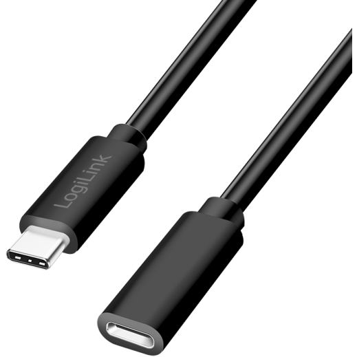 logilink CABLU alimentare si date LOGILINK, pt. smartphone, USB 2.0, USB Type-C (T) la USB Type-C (M), 3m, PD 60W, 2 x ecranat, Plastic, Negru, CU0212