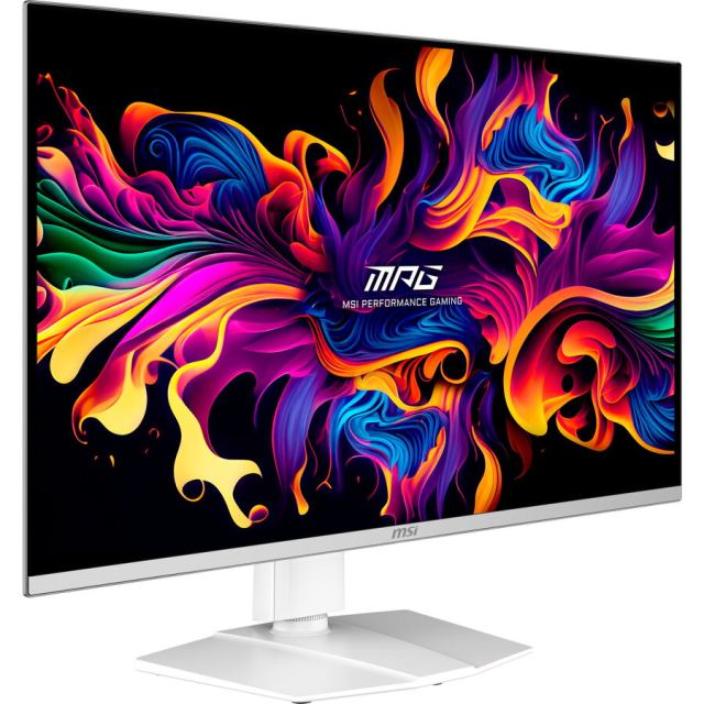 MSI Monitor gaming MSI MPG 321URXWDE Display 31.5 UHD 3840x2160, QD-OLED, UltraHD/4K, Adaptive-Sync, USB-C, 240Hz, Alb