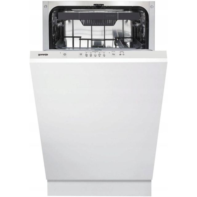 Gorenje Masina de spalat vase incorporabila Gorenje GV520E10S, 11 seturi, 5 programe, clase E, Otel inoxidabil