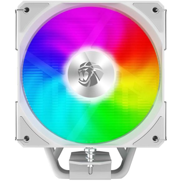 Gamemax Cooler CPU cu aer Gamemax, SIGMA520 DIGITAL WH, RGB, Alb