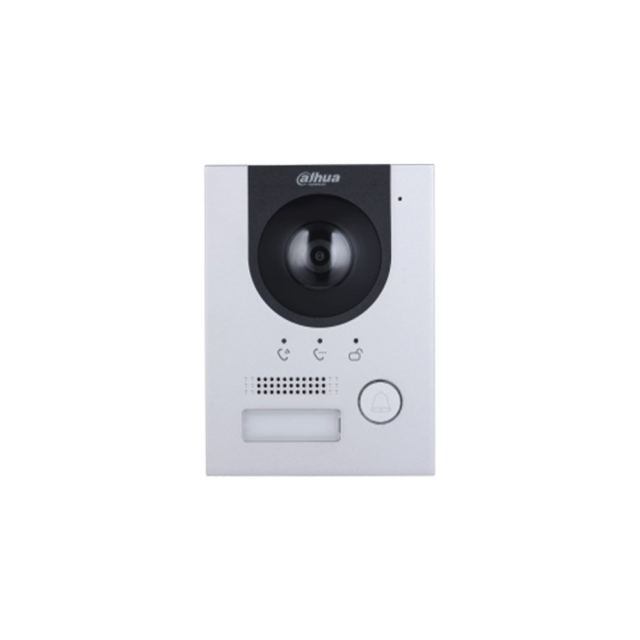 Videointerfon exterior IP Dahua VTO2201F-P-S2, 2 MP, IR, 12 VDC, slot card, PoE