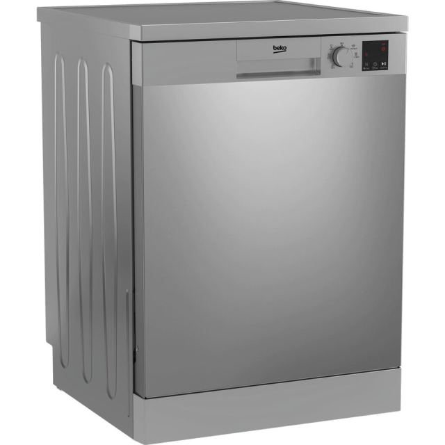 Beko Masina de spalat vase Beko DVN06430X, 14 seturi, 6 programe, Clasa D, Automatic Door Opening, AutoGlassShield, 60 cm, Inox antiamprenta