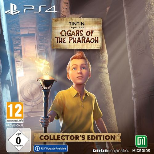 Joc Tintin Reporter: Cigars of The Pharaoh - Collector's Edition pentru PlayStation 4