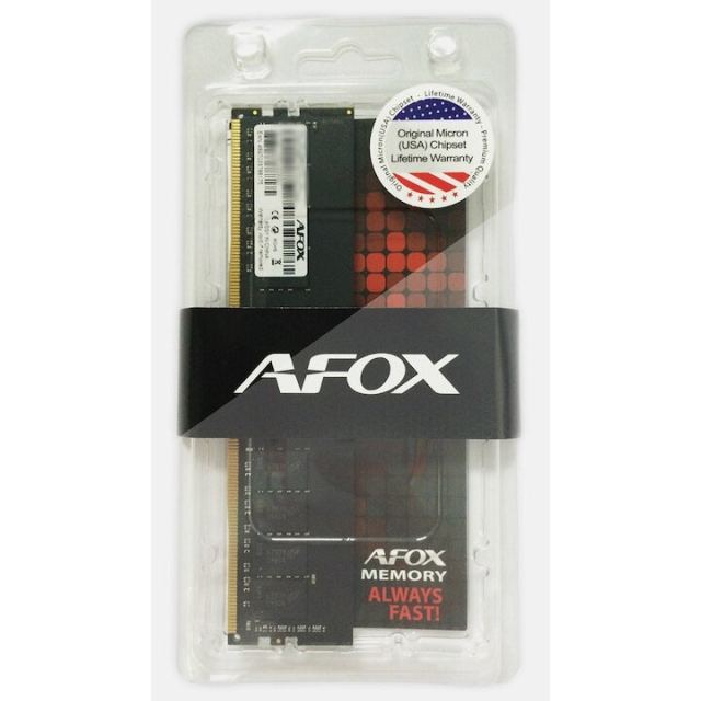 Afox Memorie RAM AFOX AFLD44EN1P, 4GB, DDR4-2400 Mhz, CL17