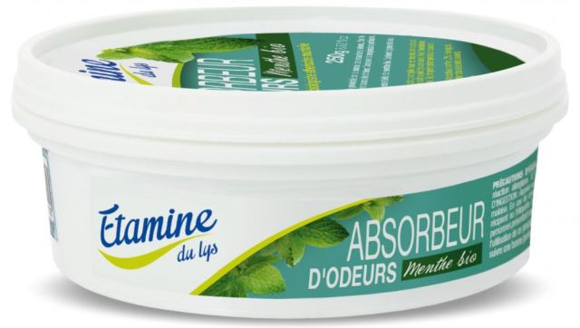 Odorizant pentru neutralizare mirosuri neplacute din spatii inchise Etamine parfum menta 250g
