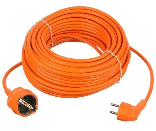 Prelungitor OEM E-PS1550, 1 priza, 3 x 1.5 mm, 50 m (Portocaliu)