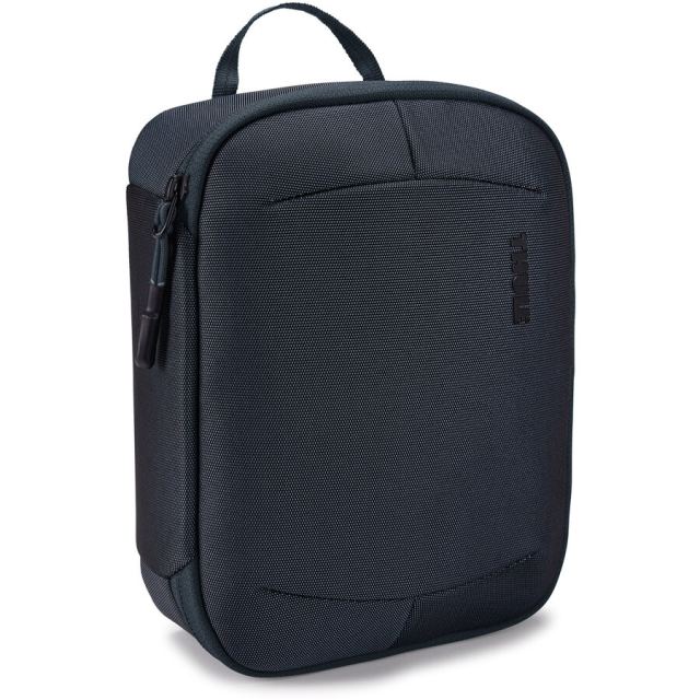Thule Organizator Thule Subterra 2 PowerShuttle Plus, pentru accesorii electronice, cabluri si incarcatoare, Nylon, Poliester, Dark Slate