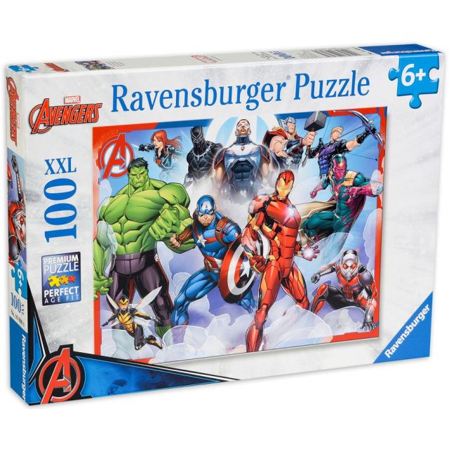 Ravensburger Puzzle Ravensburger de 100 XXL piese - Razbunatorii