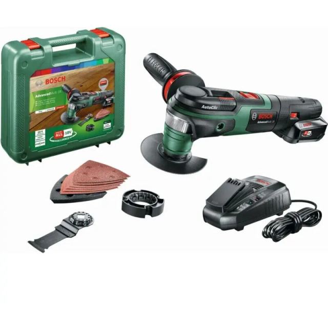 BOSCH Aparat multifunctional Bosch 603104001, 20.000rpm, 18V, 1,4kG, Verde