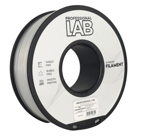 Filament Professional Lab ABS+, 1.75 mm, Transparent