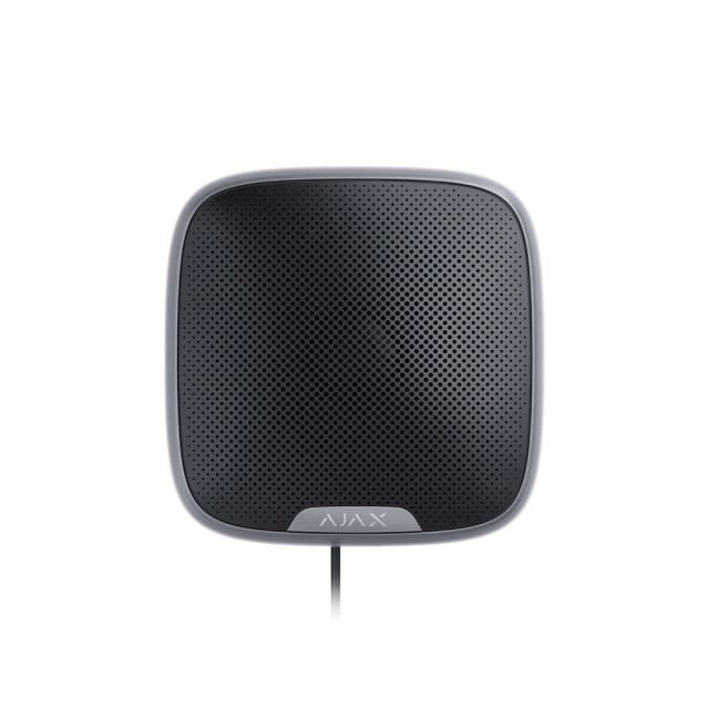 Sirena de exterior cu LED Ajax STREETSIREN FIBRA BL, 113 dB, 2000 m, IP54