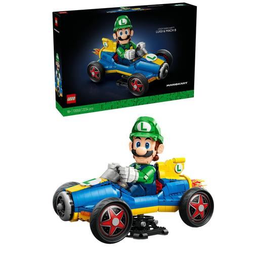 LEGO® Mario Kart™ – Luigi si Mach 8 Set 72050, 2234 piese