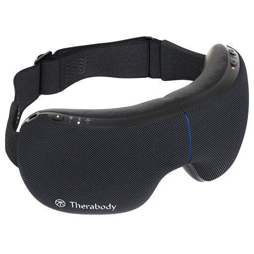 Therabody Masca de Terapie si Masaj Therabody SmartGoggles (2nd Generation) pentru ochi, Negru