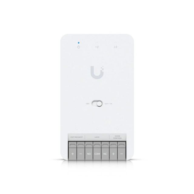 Unitate centrala control acces Ubiquiti UniFi Access Door Hub Mini UA-Hub-Door-Mini, 1 usa, 12 V, UniFi Access, PoE++