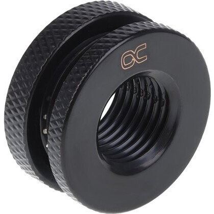 Alphacool Fiting Cooler CPU Alphacool Bulkhead G1/4, Negru, Versiune scurta