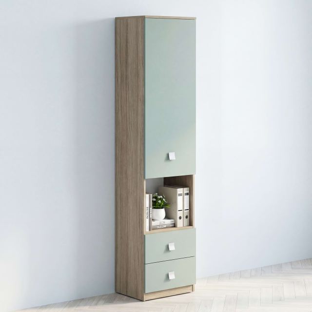 Biblioraft LINEA 45, 1 Usa, 2 Sertare