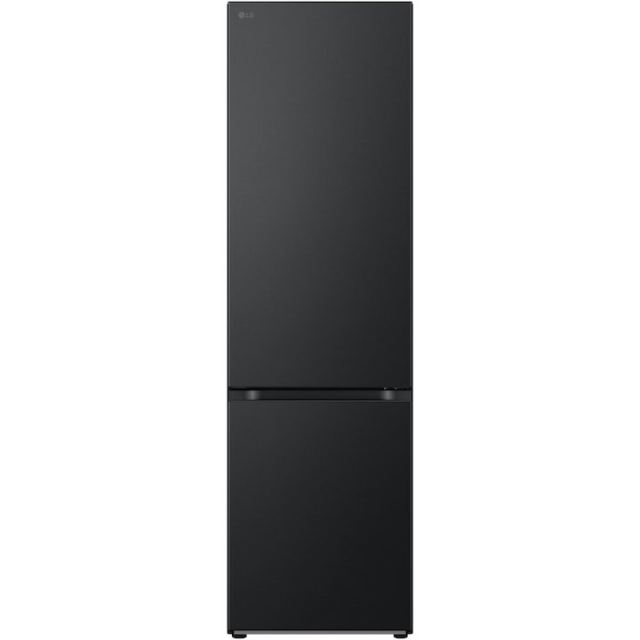 LG Combina frigorifica LG GBV7280DEV, Capacitate 387 l, Clasa D, No Frost, Smart Diagnosis, H 203 cm, Negru
