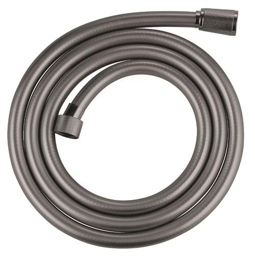 Furtun Grohe Silverflex 28388A00, universal, 1.75 m, 5 bari, anti-indoire, lucios, Gri grafit