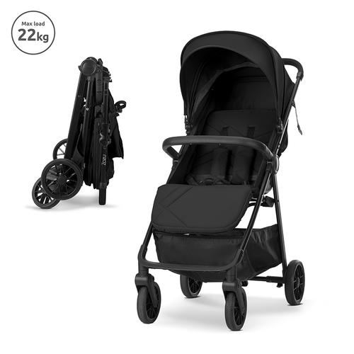 Carucior sport ultrausor Lorelli Zozu, pliabil1, pana la 22 kg, Negru