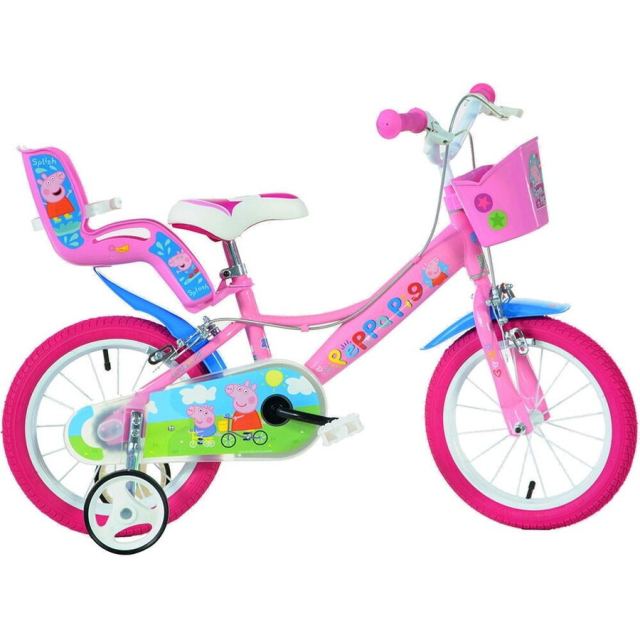 DINO&nbsp;BIKES Bicicleta copii 14'' - Purcelusa Peppa