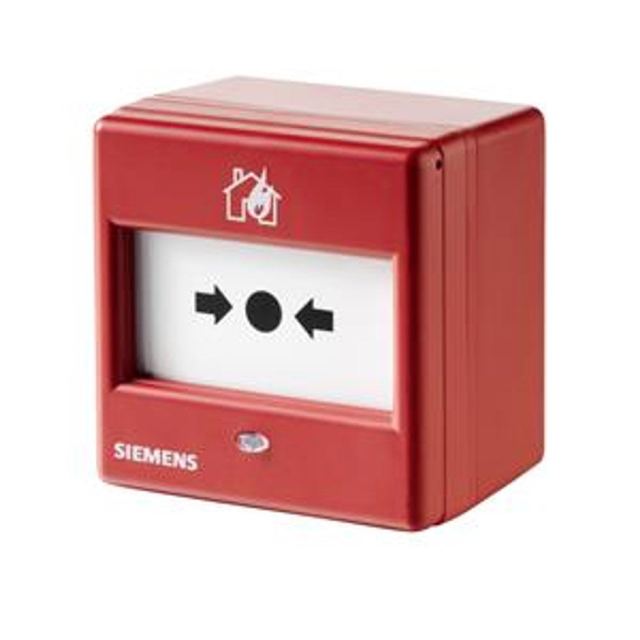 Buton de incendiu wireless Siemens Swing FDM275, actionare directa