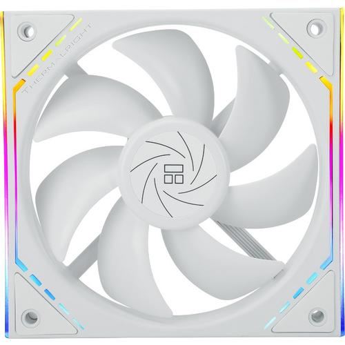 Ventilator Thermalright TL-M12W, 120mm, 1500 RPM, S-FDB Bearing, 47.6 CFM, LED ARGB, 4pin PWM (Alb)
