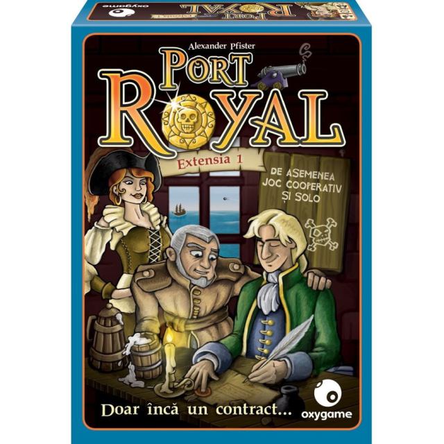 Pegasus&nbsp;Spiele Port Royal: Doar inca un contract (extensia 1), joc de societate in limba romana, Multicolor