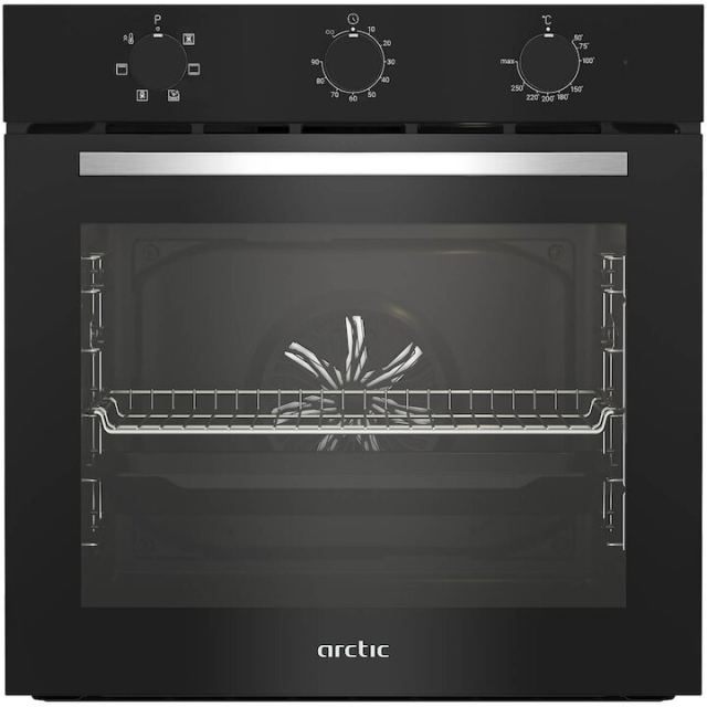 Arctic Cuptor incorporabil Arctic ARVIE1110BD, Electric, 71 l, Autocuratare Aqua Drop, Timer, Clasa A, Negru