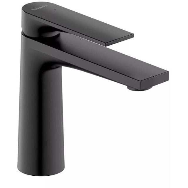 Duravit Baterie lavoar Duravit Tulum TU1020002046, monocomanda, marime M, cartus ceramic, fara set de evacuare, Negru mat
