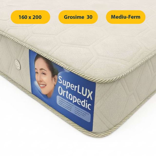 Saltea SuperLux Ortopedica 160x200