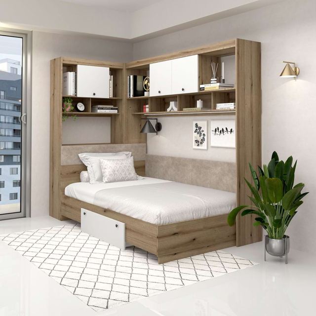 Dormitor complet AMBRO 7 saltea inclusa