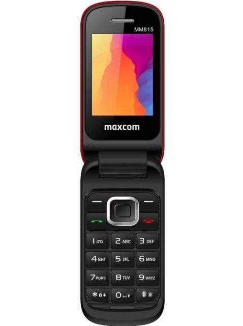 Telefon mobil MaxCom Comfort MM815, Dual SIM, 2G (Rosu)